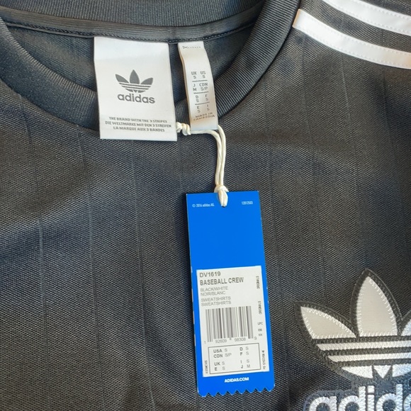 Adidas Baseball Crewneck Sweatshirt NWT Small - Picture 10 of 11